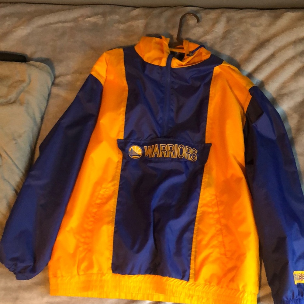 Golden state warriors windbreaker